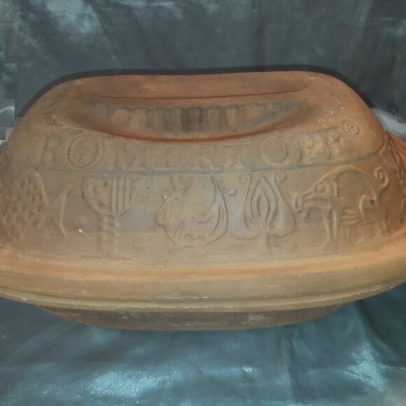 ROMERTOPF Clay Baker German Terracotta Baking Dish Roaster Casserole Model 111 - Picture 5 of 16